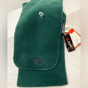 The North Face Forest Green Polartec Scarf